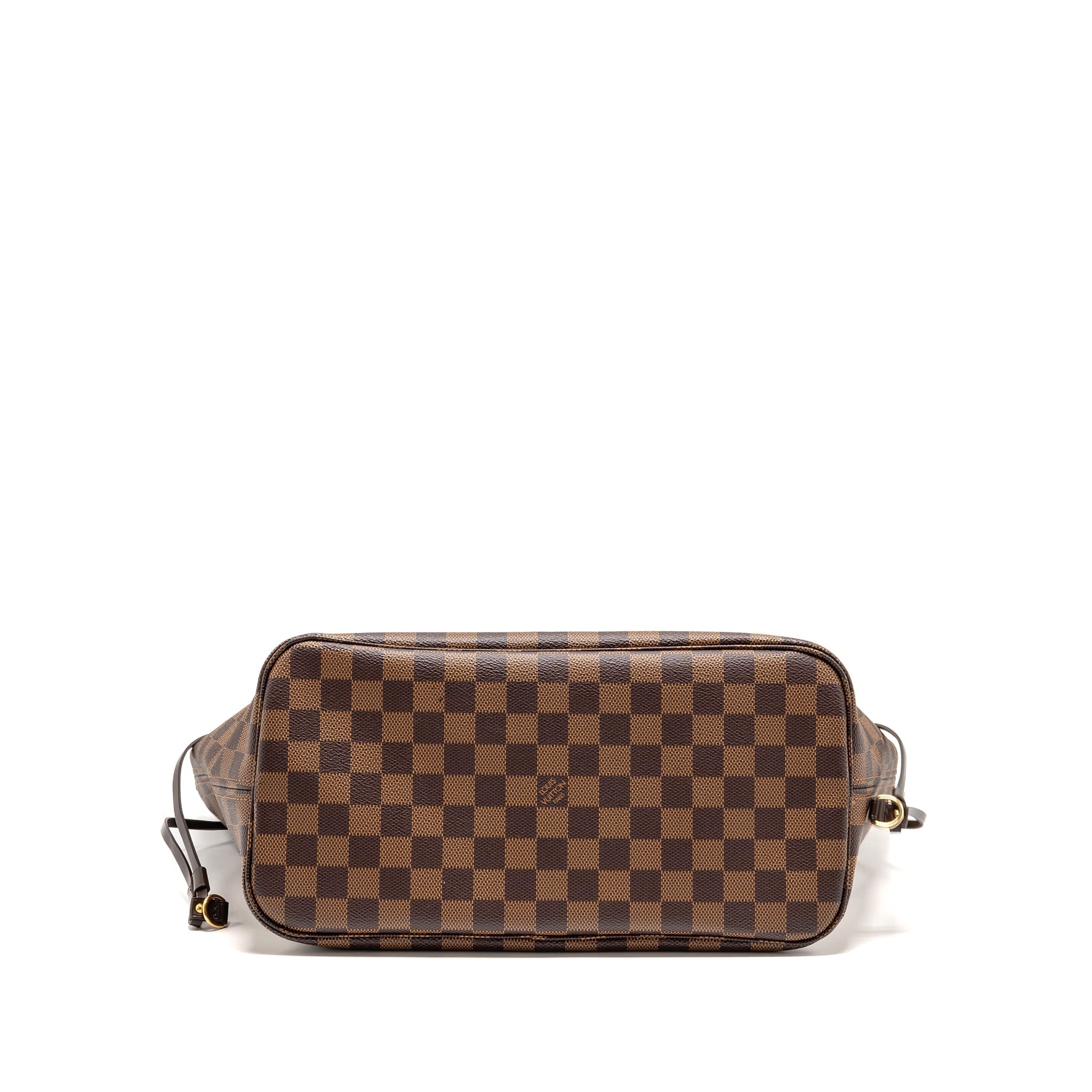 LOUIS VUITTON NEVERFULL MM DAMIER EBENE CANVAS GHW