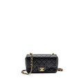 CHANEL MINI RECTANGULAR FLAP BAG CAVIAR BLACK GHW