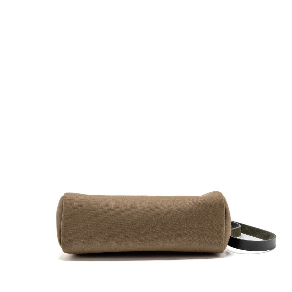 HERMES HERBAG 31 HUNTER LEATHER/ CANVAS TOUNDRA / BLACK GHW