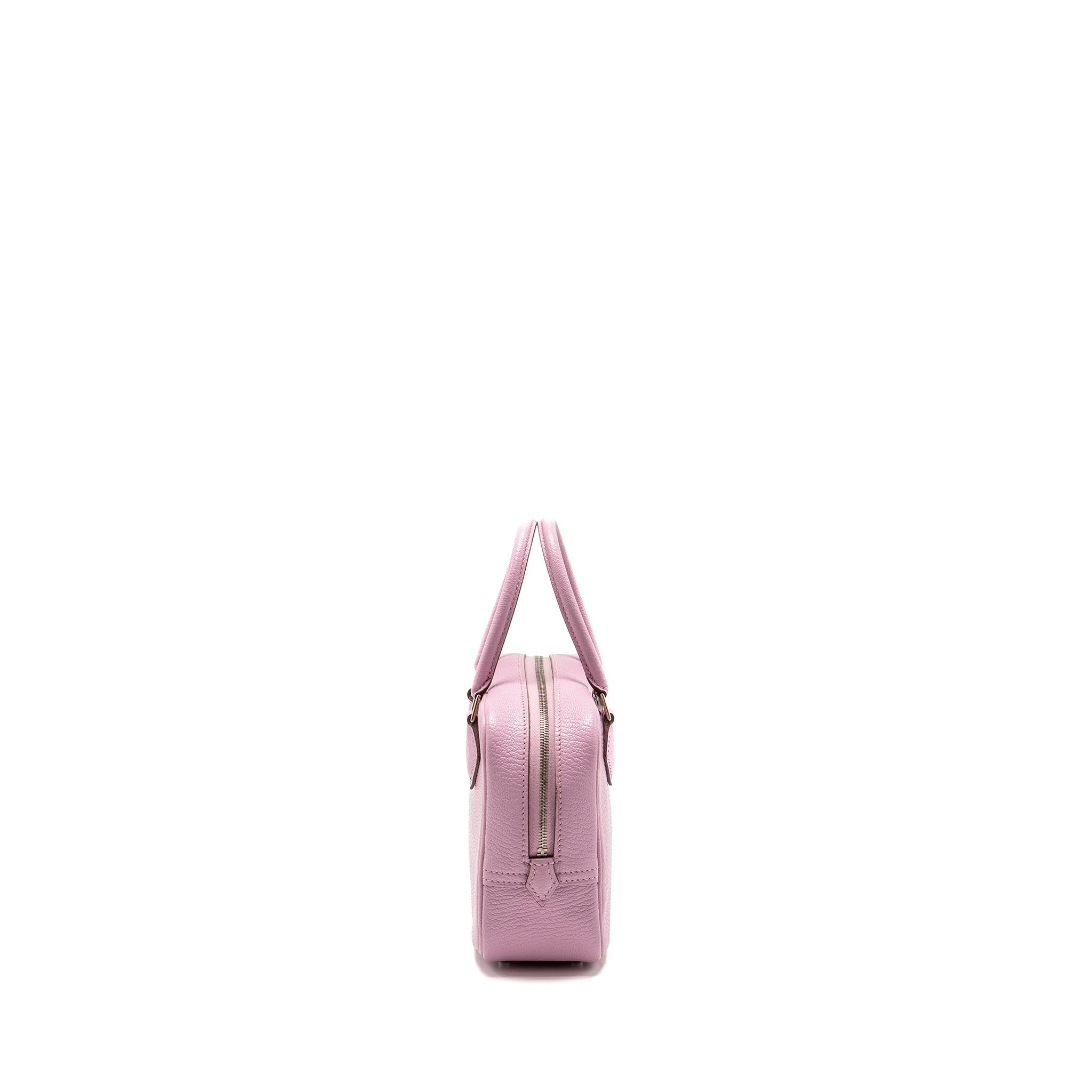 HERMES MINI PLUME II CHÈVRE MYSORE X9 MAUVE SYLVESTRE SHW