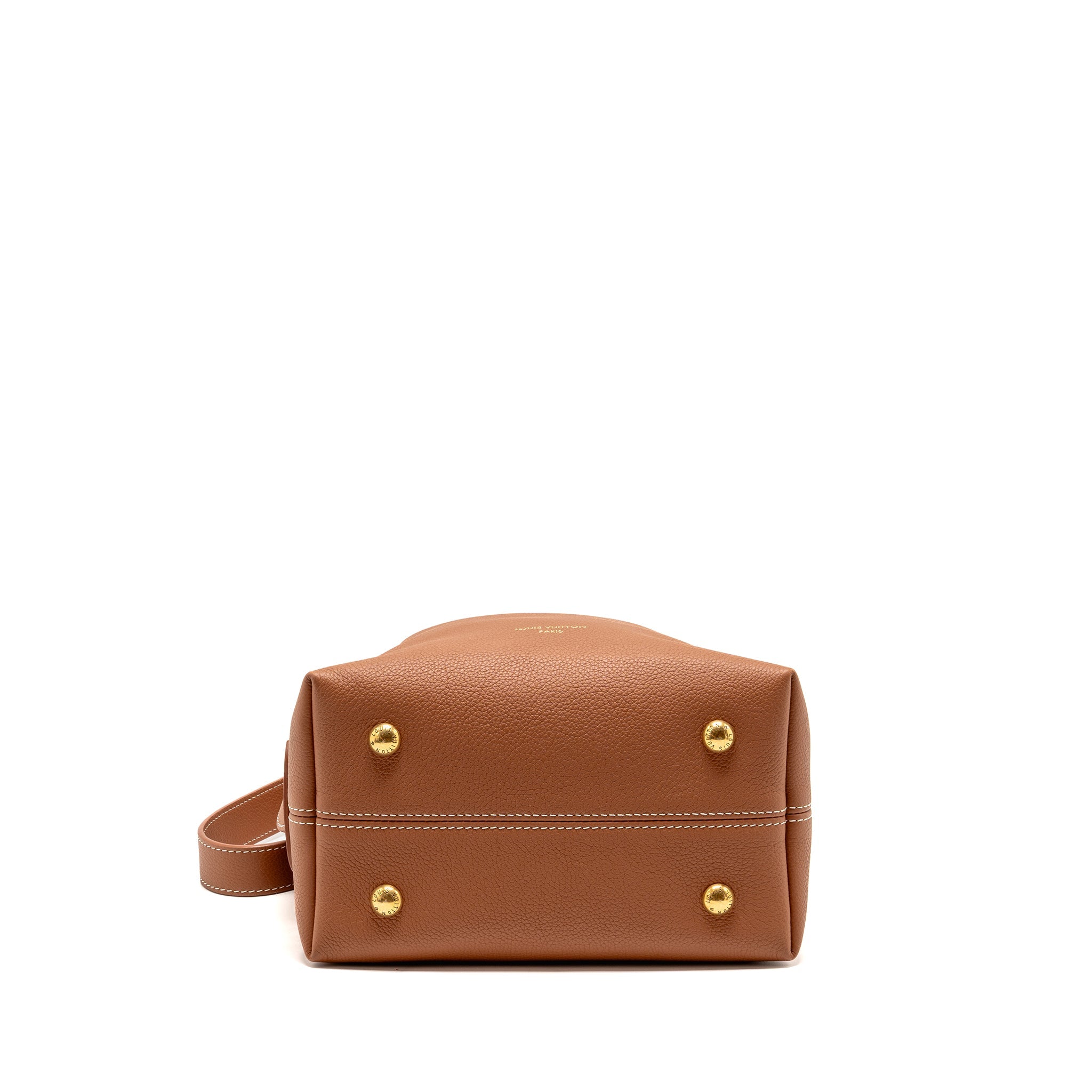 LOUIS VUITTON LOW KEY HOBO PM SMOOTH CALFSKIN COGNAC GHW