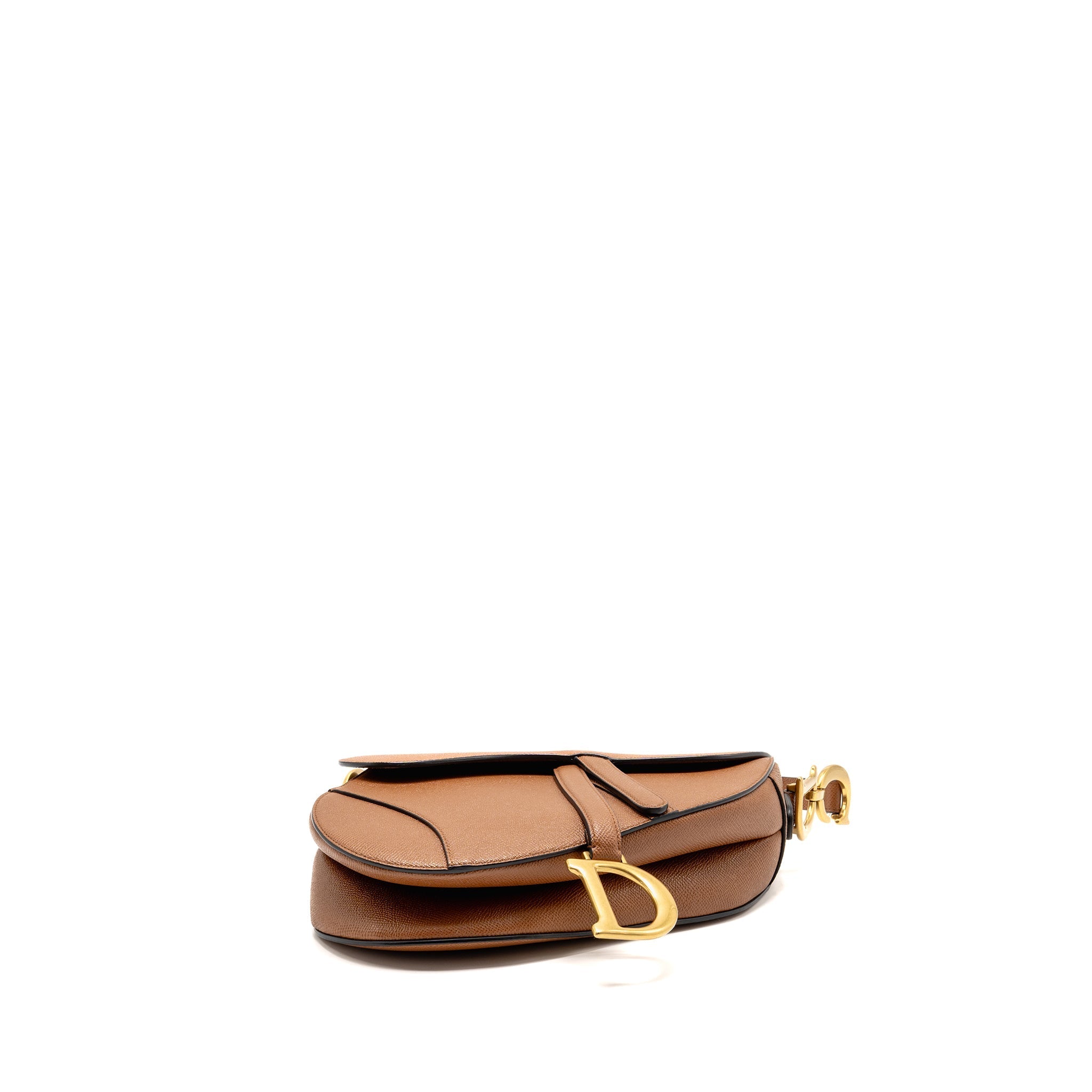 DIOR MEDIUM SADDLE BAG CALFSKIN CARAMEL GHW