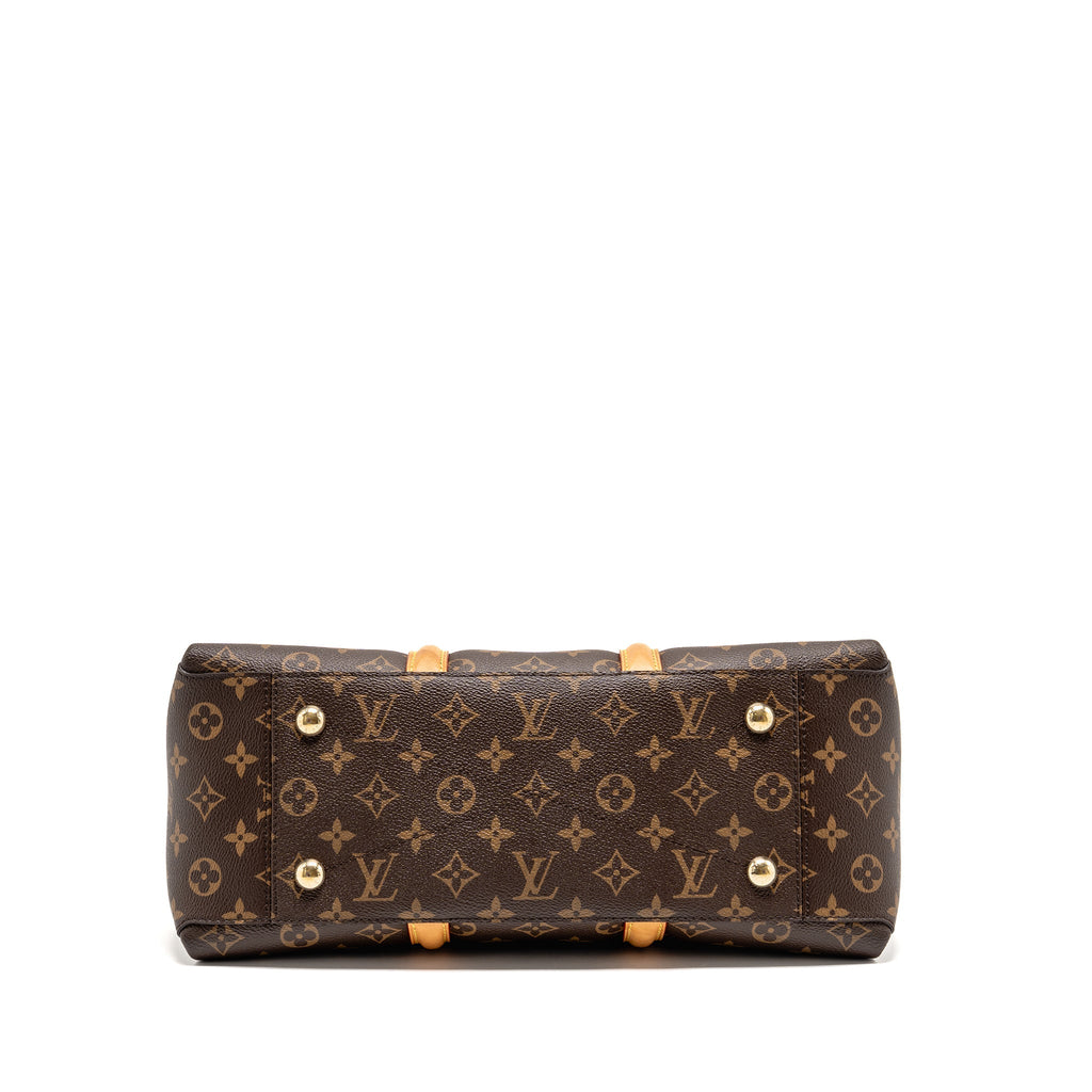 LOUIS VUITTON SOUFFLOT MM MONOGRAM CANVAS GHW