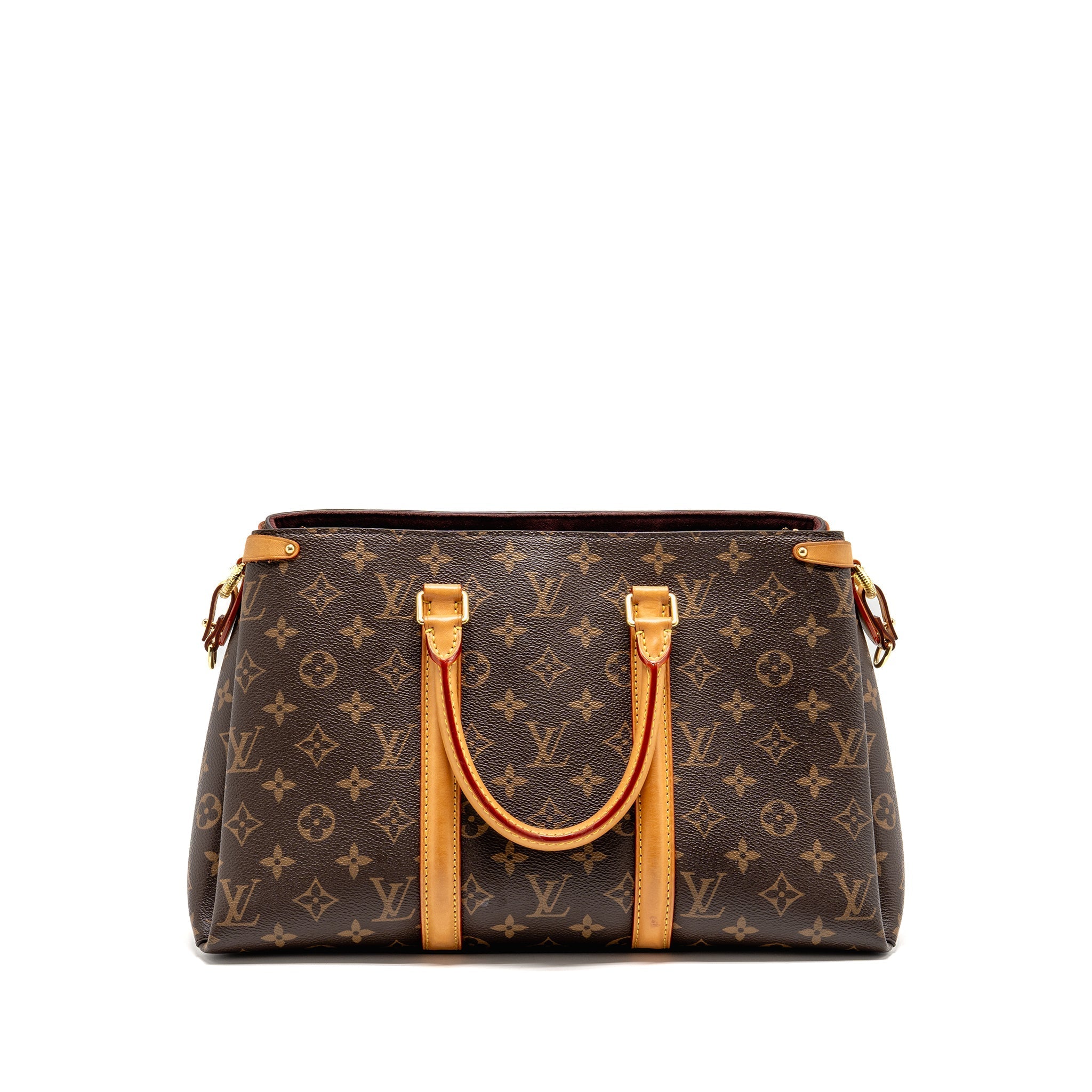 LOUIS VUITTON SOUFFLOT MM MONOGRAM CANVAS GHW