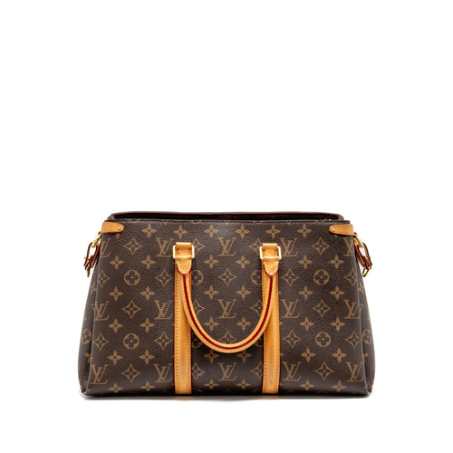 LOUIS VUITTON SOUFFLOT MM MONOGRAM CANVAS GHW