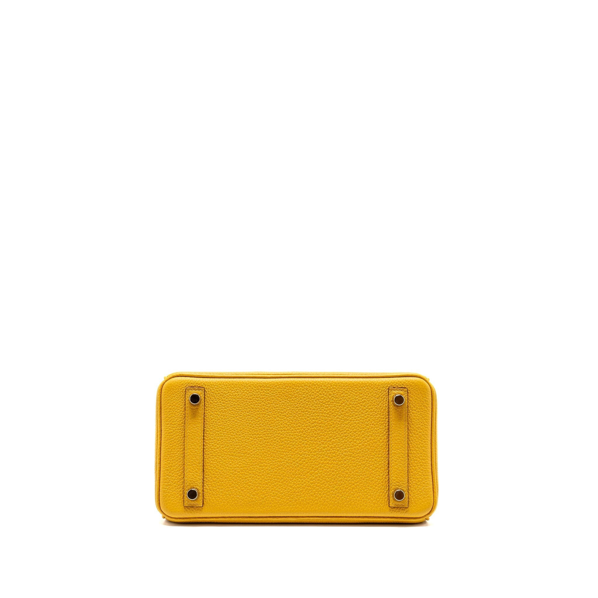 HERMES BIRKIN 25 TOGO JAUNE AMBER SHW