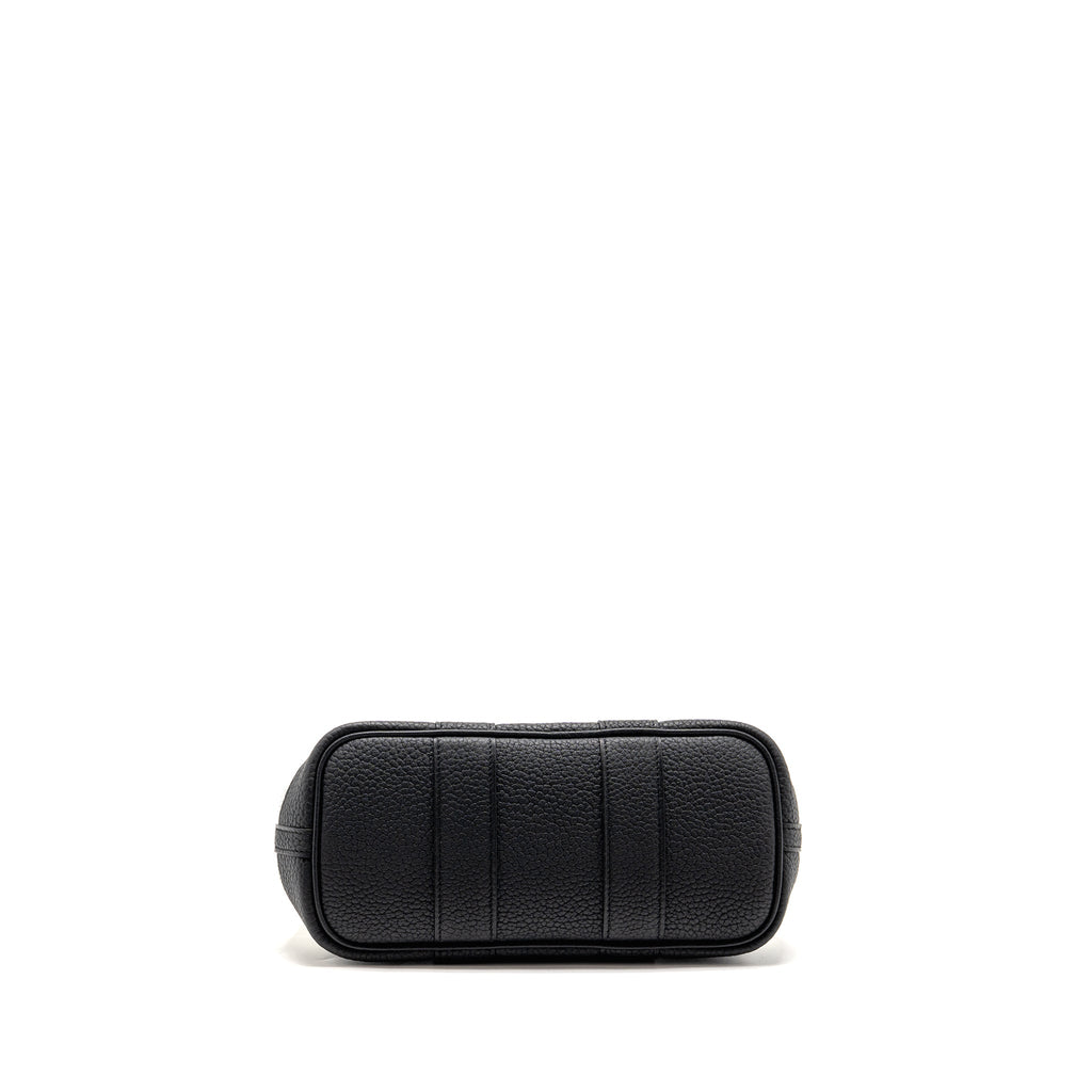 HERMES NEO GARDEN PARTY 23 CANVAS/NEGONDA ECRU/BLACK SHW