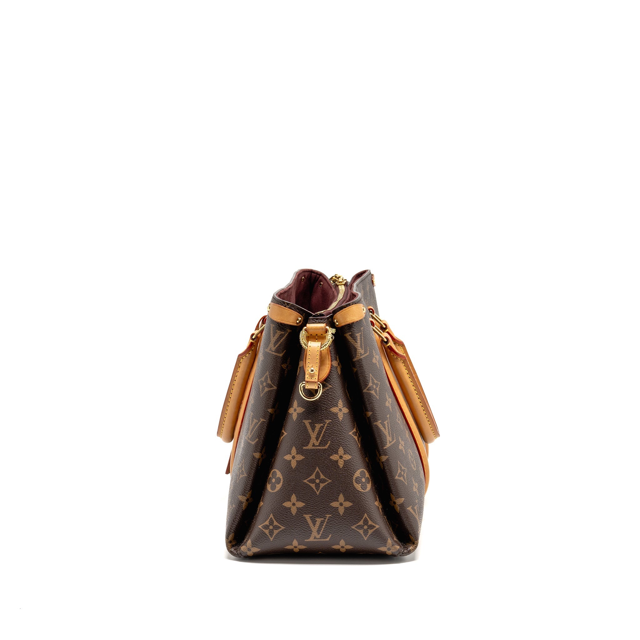 LOUIS VUITTON SOUFFLOT MM MONOGRAM CANVAS GHW