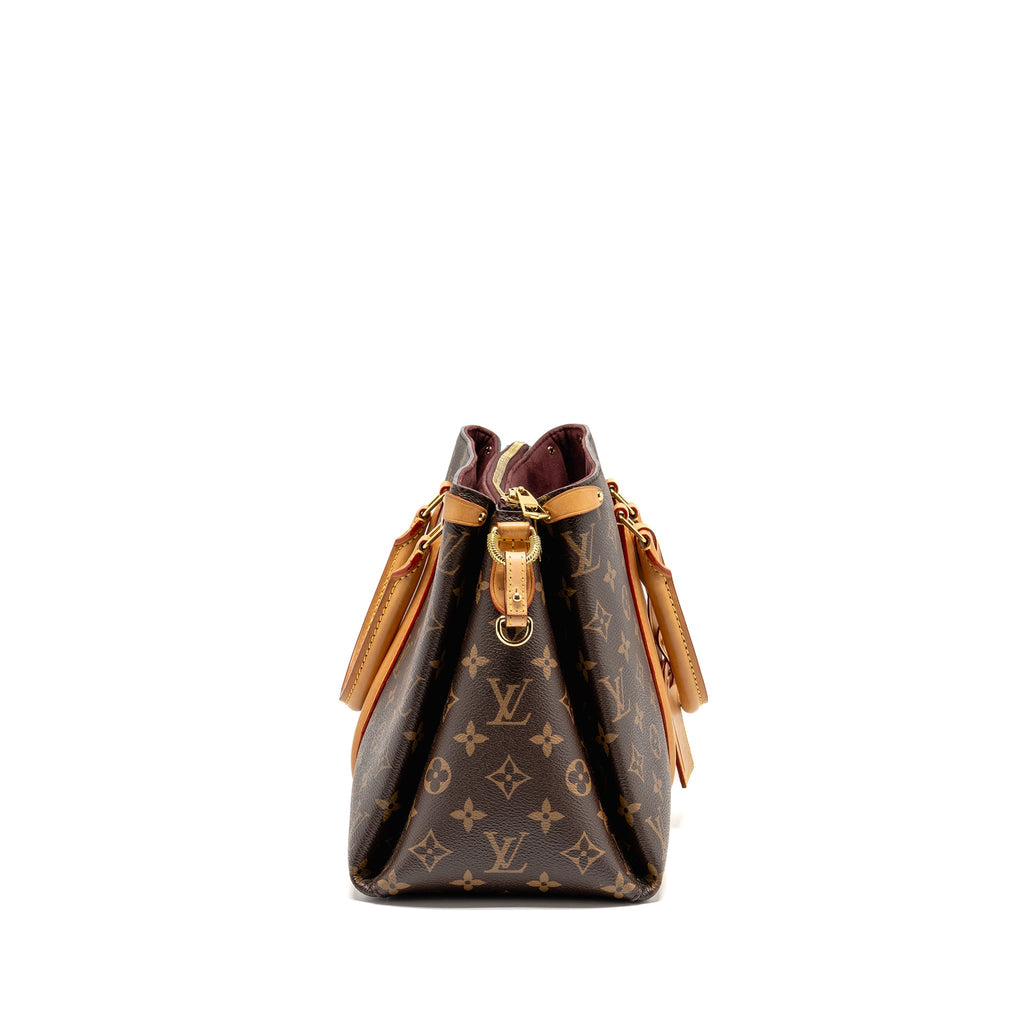 LOUIS VUITTON SOUFFLOT MM MONOGRAM CANVAS GHW