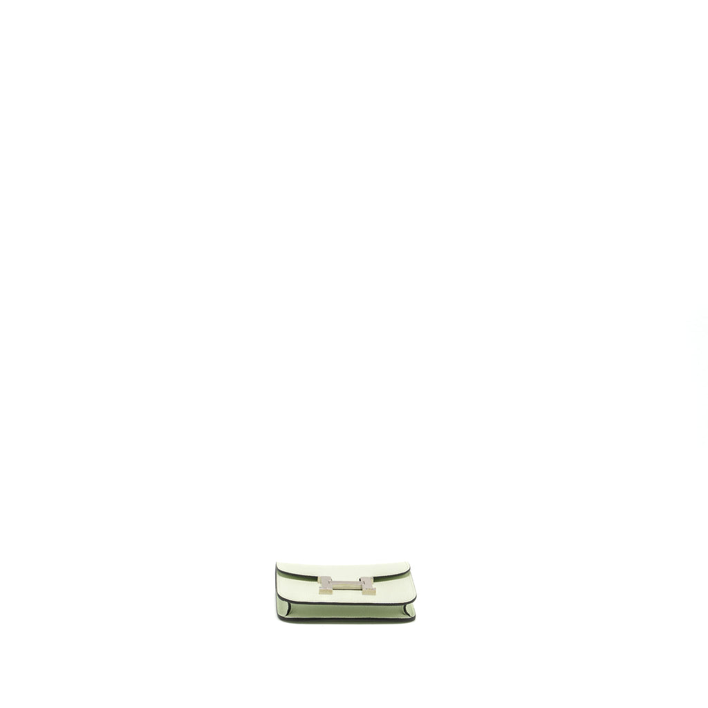 HERMES CONSTANCE SLIM EPSOM VERT FIZZ SHW