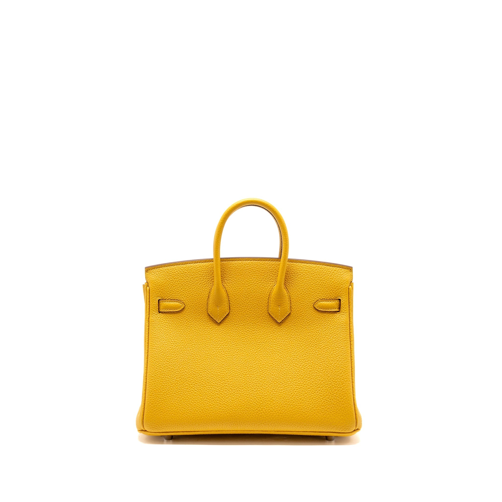 HERMES BIRKIN 25 TOGO JAUNE AMBER SHW
