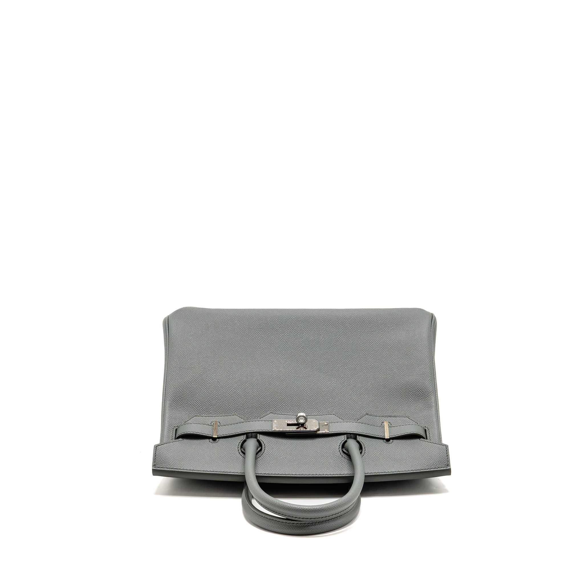 HERMES BIRKIN 30 EPSOM VERT AMANDE SHW