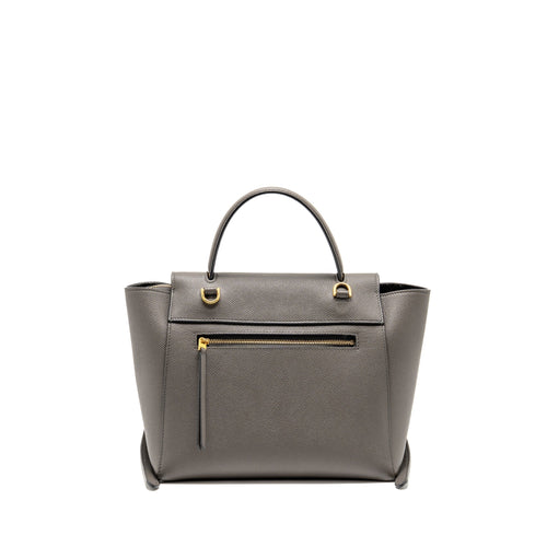 CELINE MICRO BELT BAG CALFSKIN GREY GHW