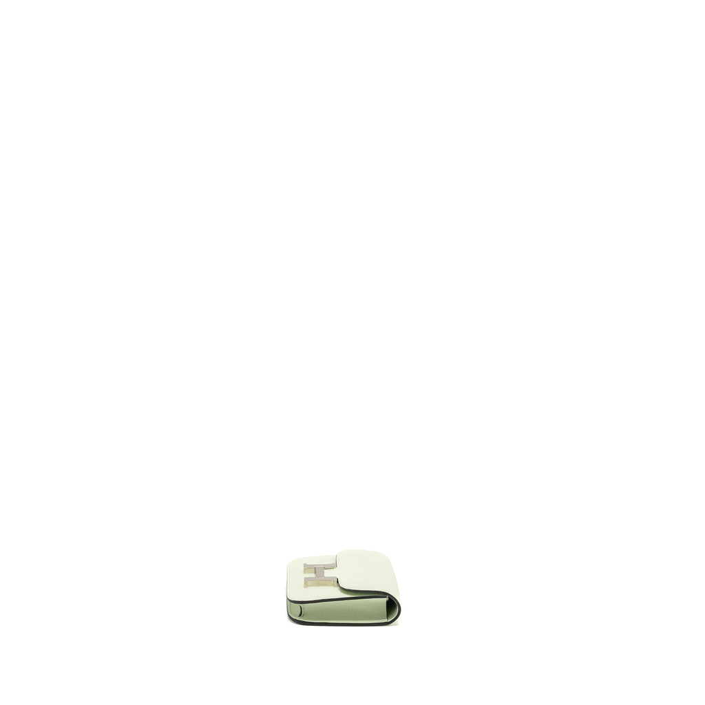HERMES CONSTANCE SLIM EPSOM VERT FIZZ SHW