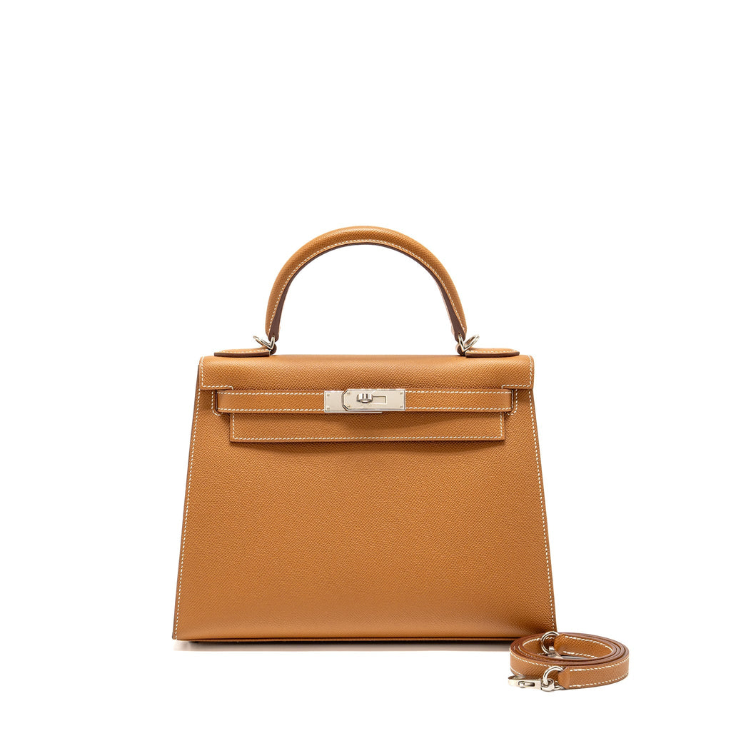 HERMES KELLY 28 EPSOM GOLD SHW