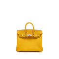 HERMES BIRKIN 25 TOGO JAUNE AMBER SHW