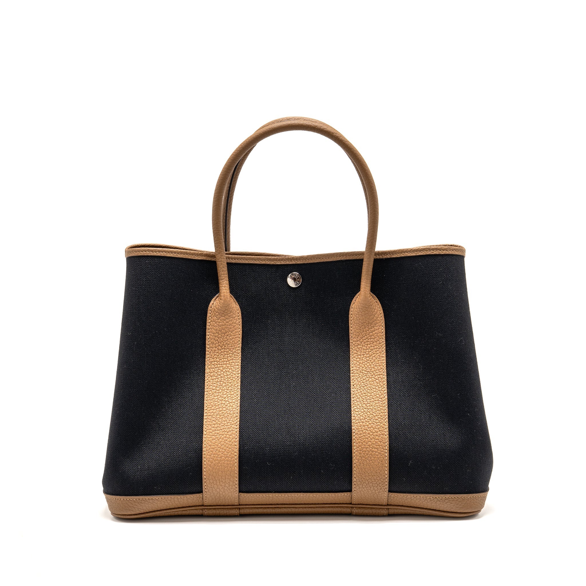 HERMES GARDEN PARTY 36 CANVAS/ NEGONDA BLACK/ ALEZAN SHW