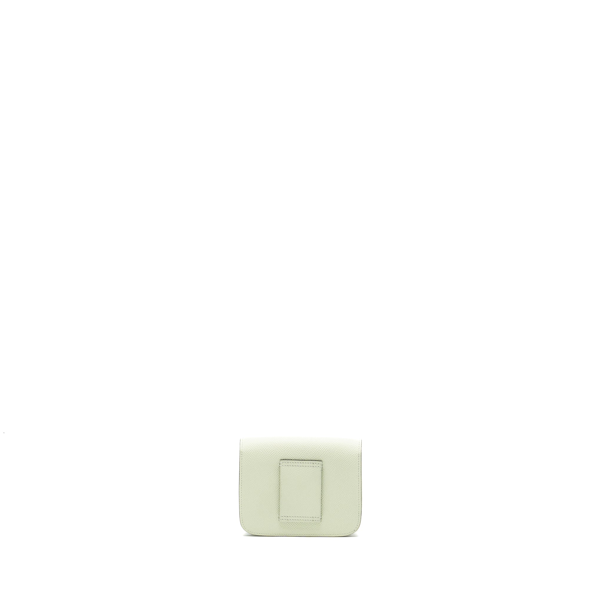 HERMES CONSTANCE SLIM EPSOM VERT FIZZ SHW