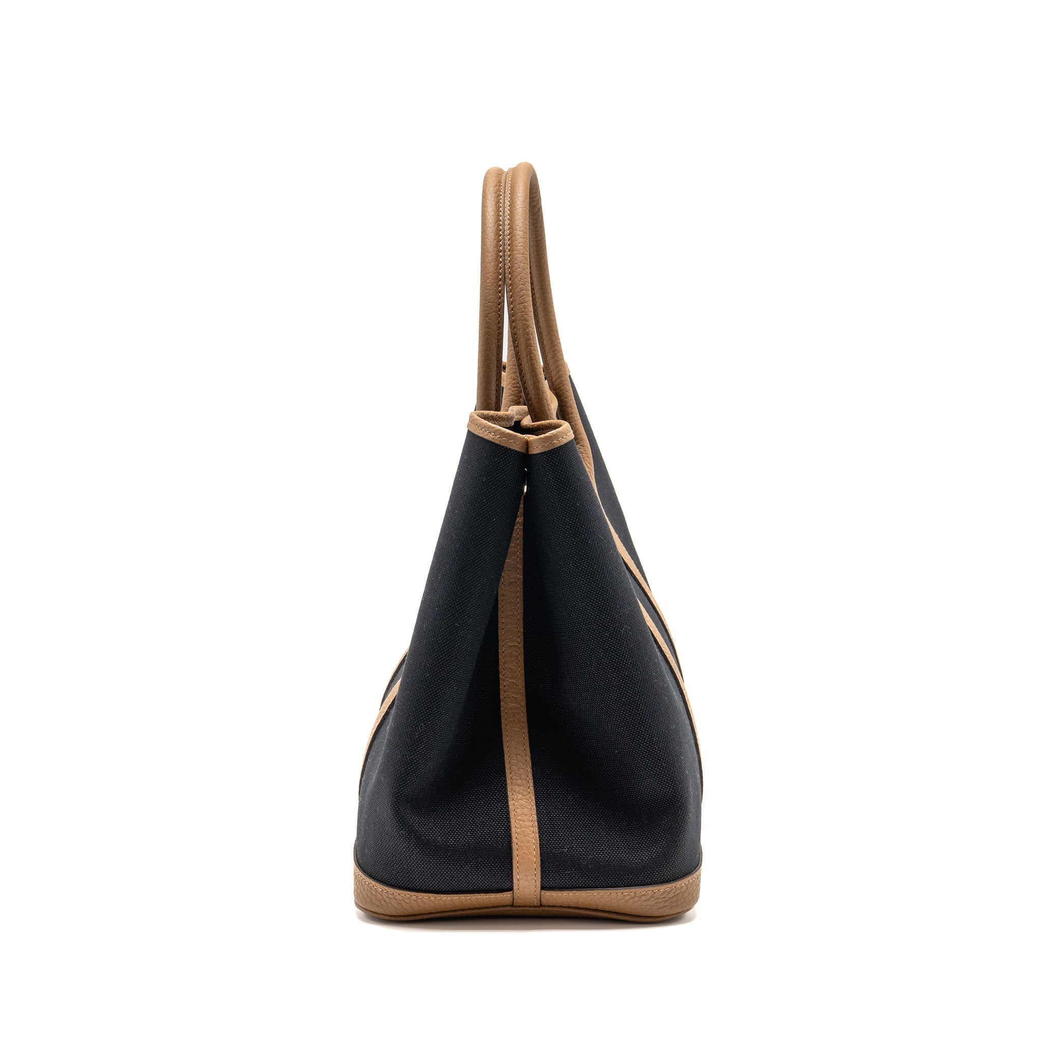 HERMES GARDEN PARTY 36 CANVAS/ NEGONDA BLACK/ ALEZAN SHW