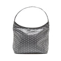GOYARD BOHEME HOBO BAG PM GOYARDINE CANVAS GRIS SHW