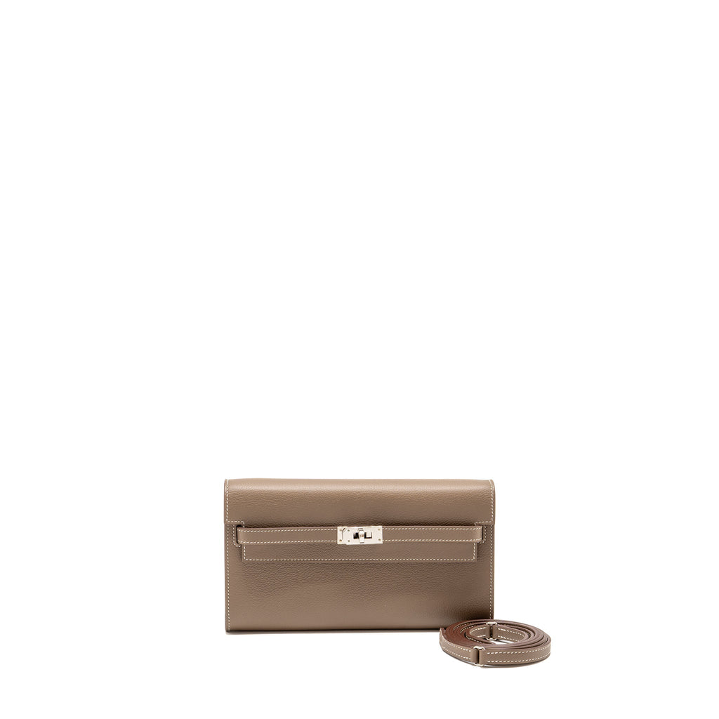 HERMES CLASSIC KELLY TO GO EVERCOLOR ETOUPE SHW