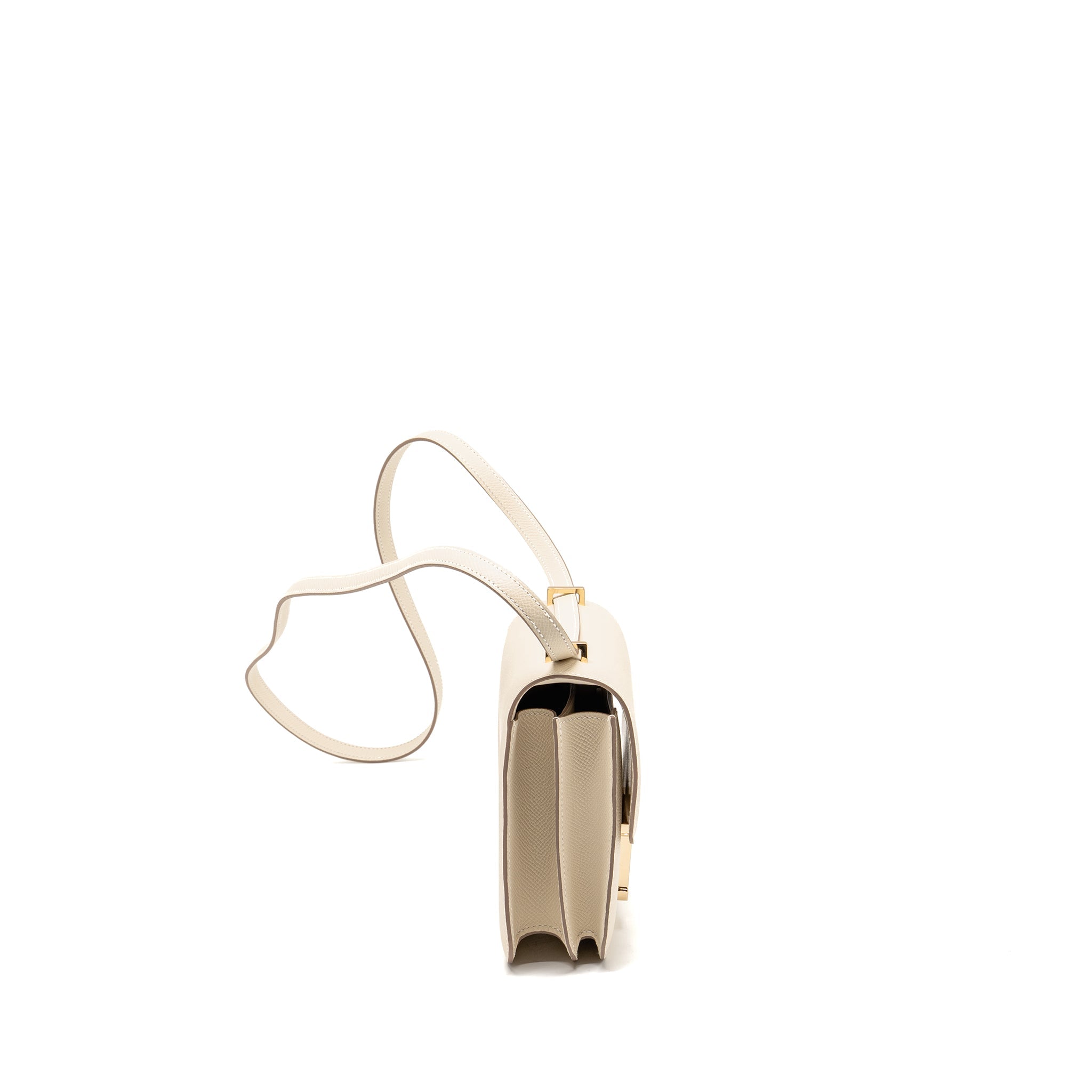 HERMES MINI CONSTANCE EPSOM CRAIE LGHW