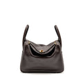 HERMES LINDY 30 EVERGRAIN EBENE GHW