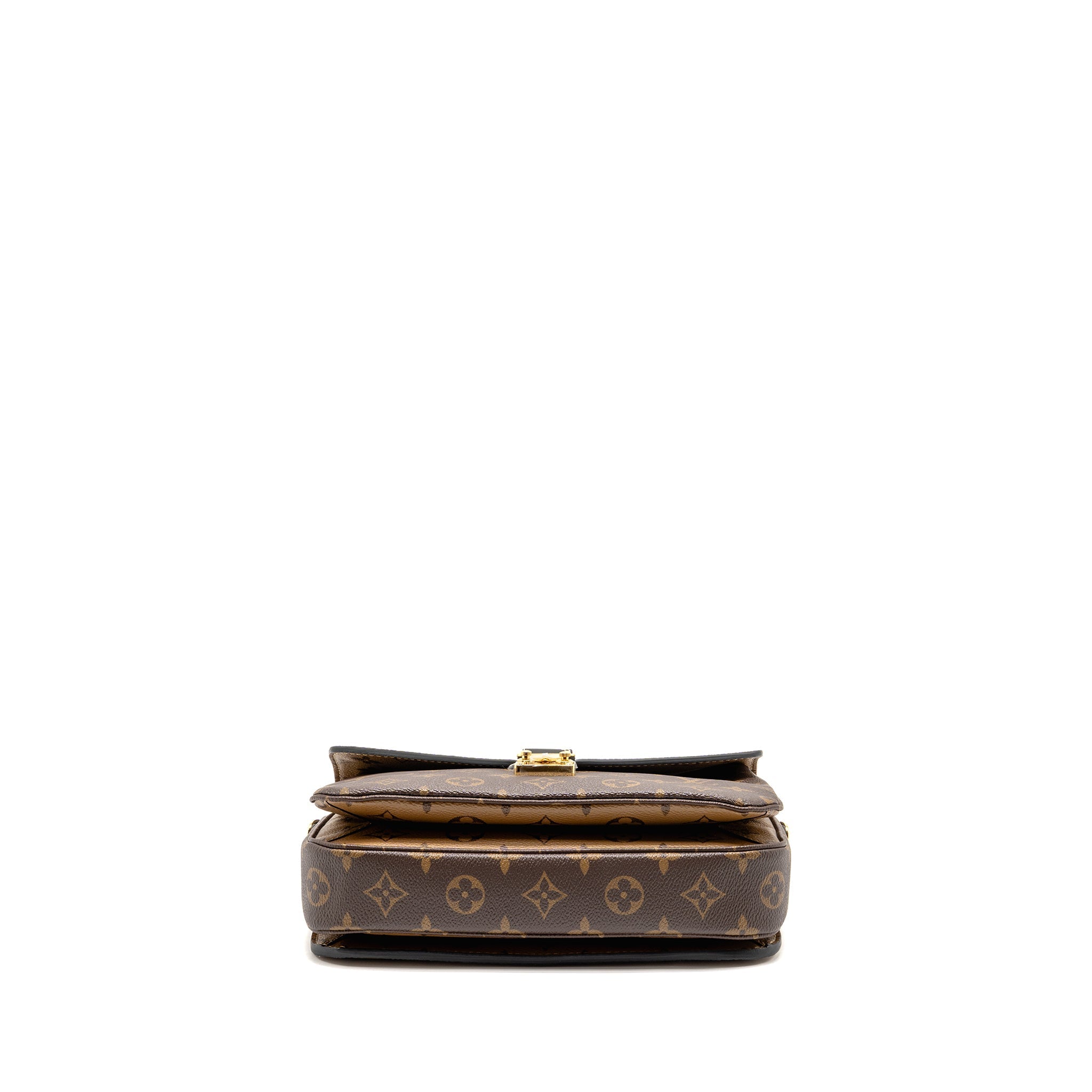 LOUIS VUITTON POCHETTE MÉTIS MONOGRAM REVERSE CANVAS GHW