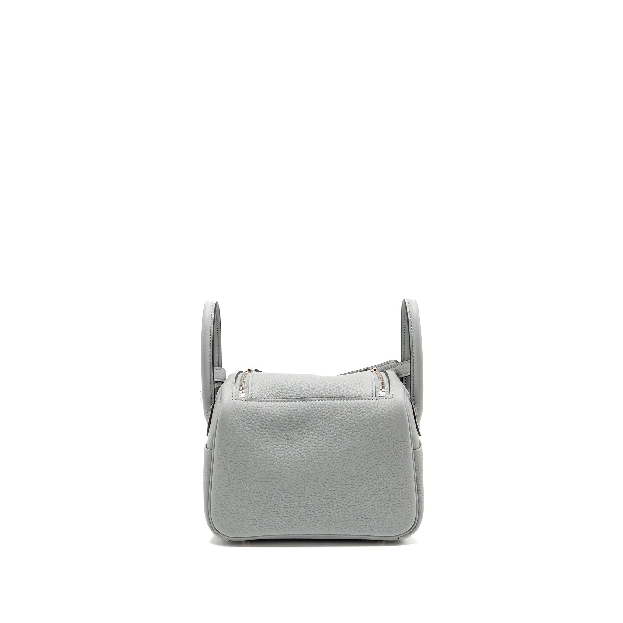 HERMES MINI LINDY II CLEMENCE BLUE GLACIER SHW