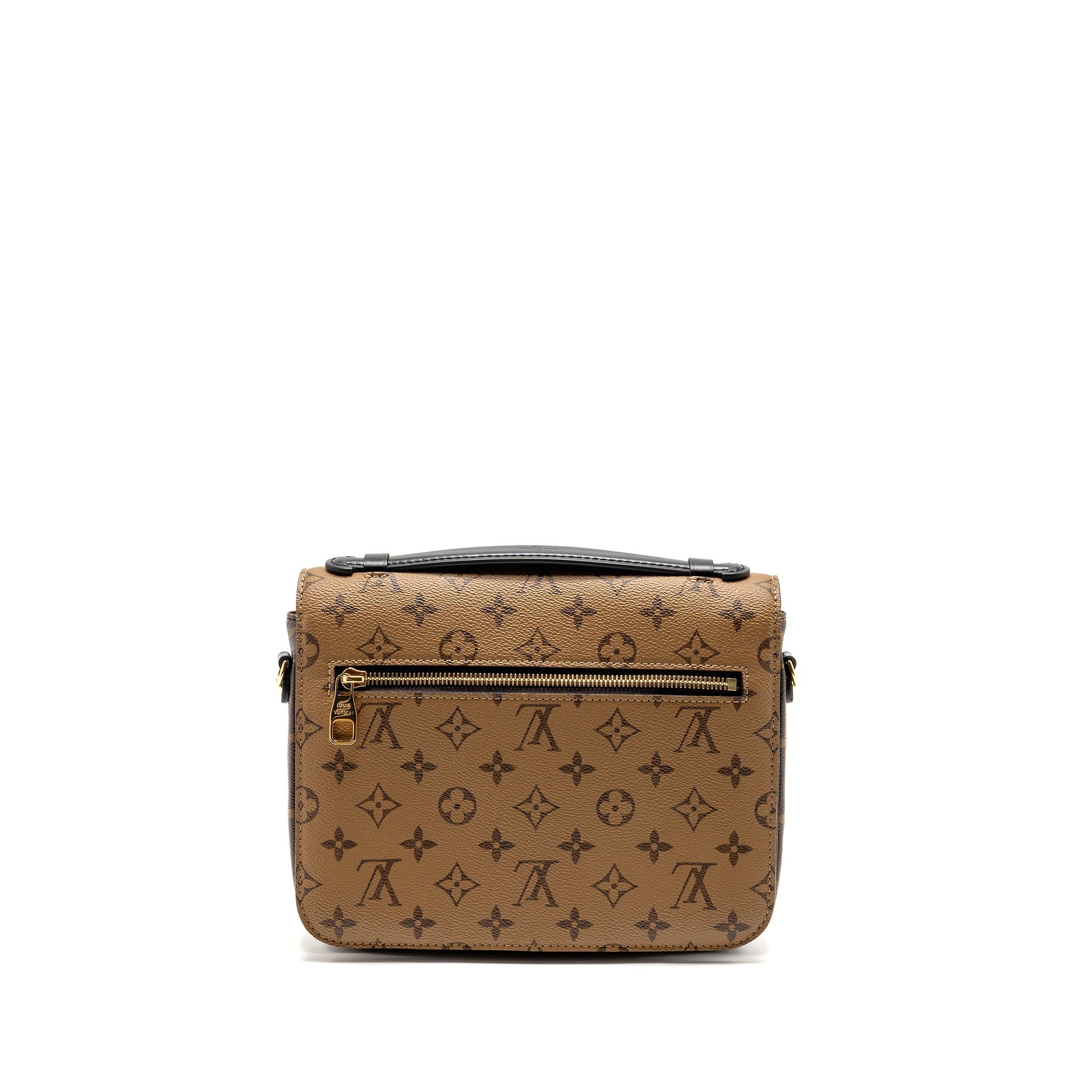 LOUIS VUITTON POCHETTE MÉTIS MONOGRAM REVERSE CANVAS GHW