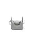 HERMES MINI LINDY II CLEMENCE BLUE GLACIER SHW