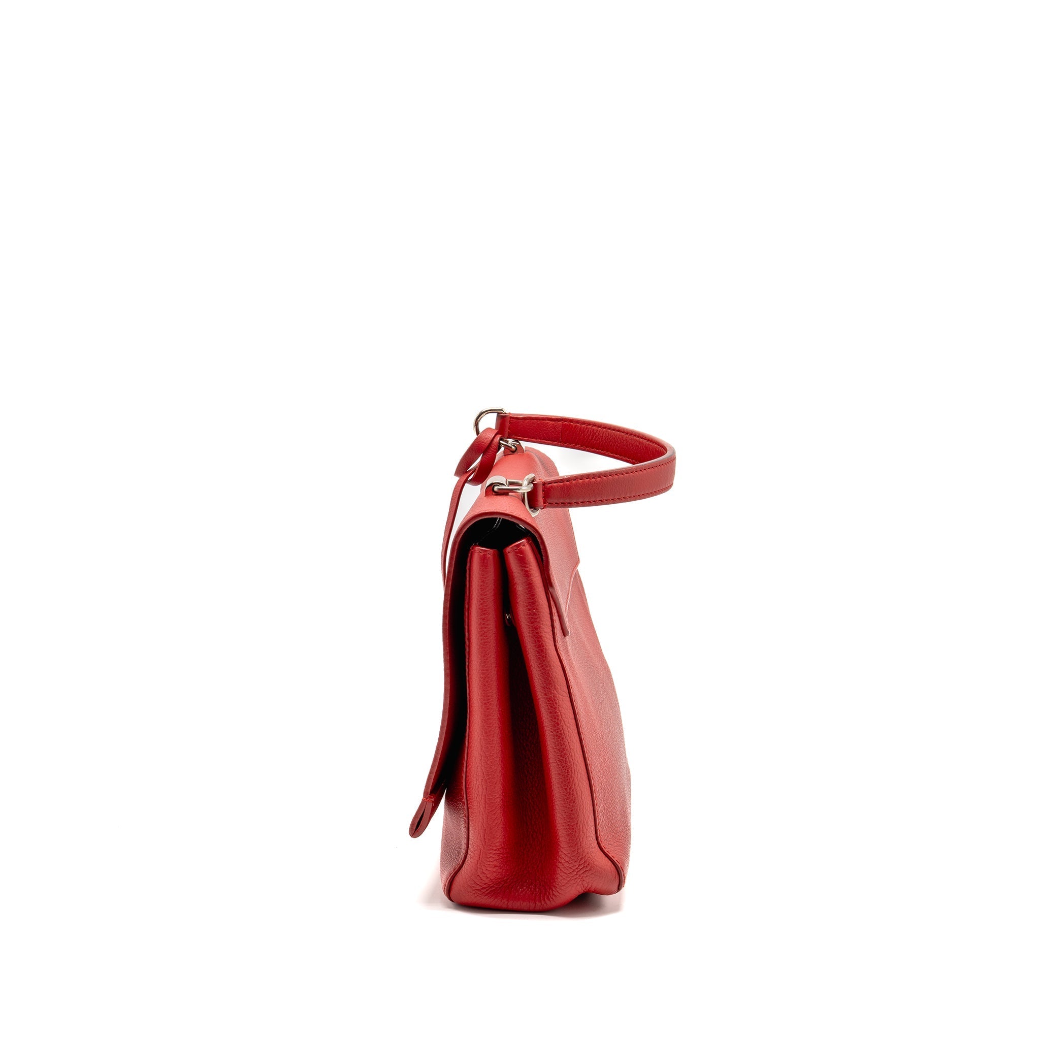 LOUIS VUITTON LOCKME BAG CALFSKIN RED SHW