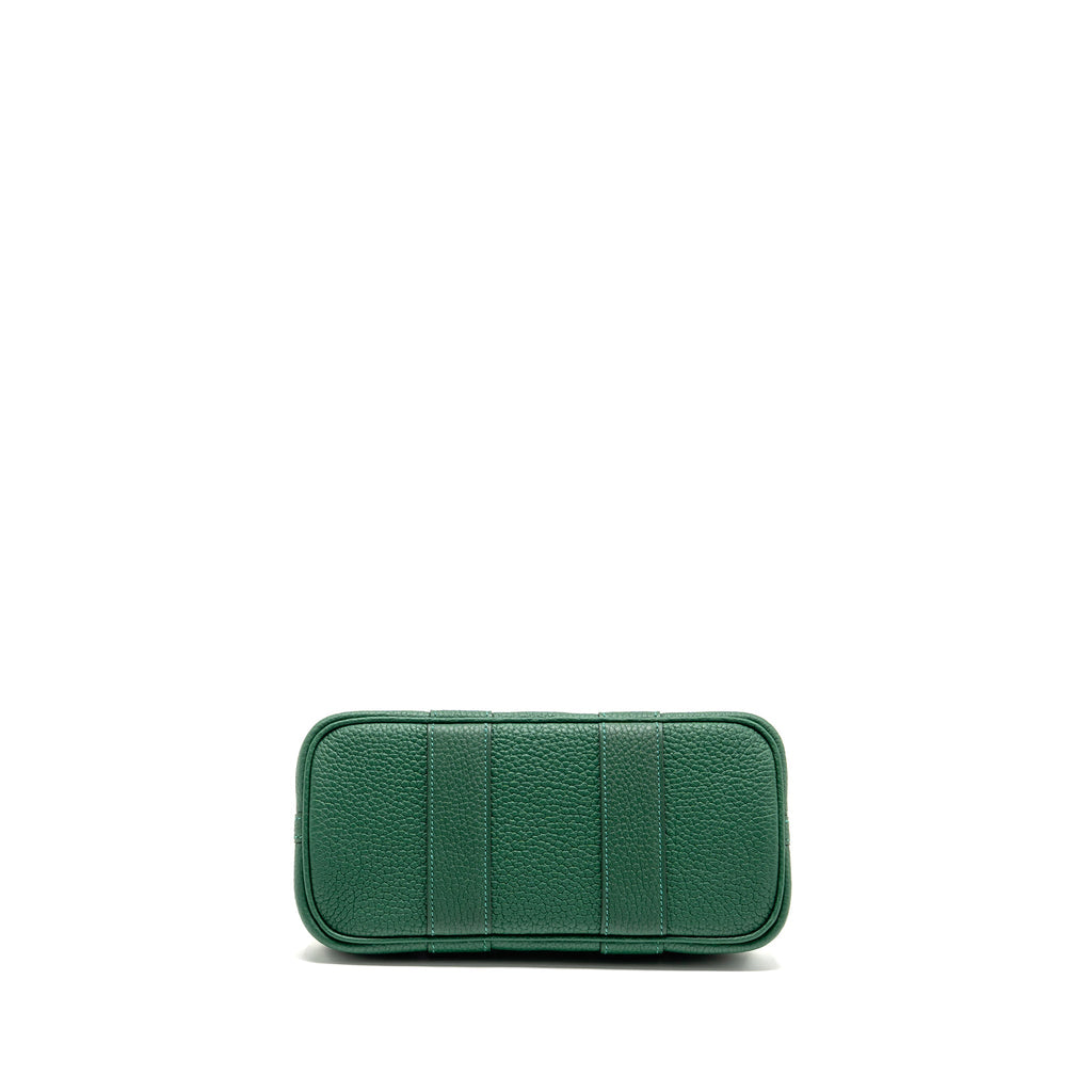 HERMES NEO GARDEN PARTY 23 CANVAS/NEGONDA ECRU/VERT MOYEN SHW