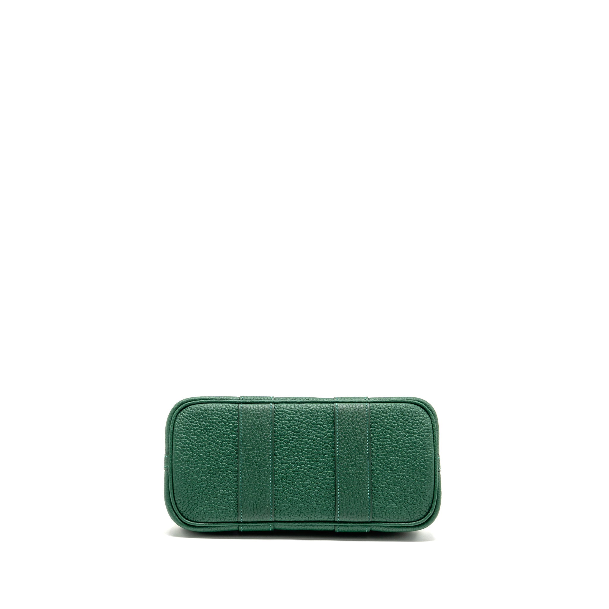 HERMES NEO GARDEN PARTY 23 CANVAS/NEGONDA ECRU/VERT MOYEN SHW