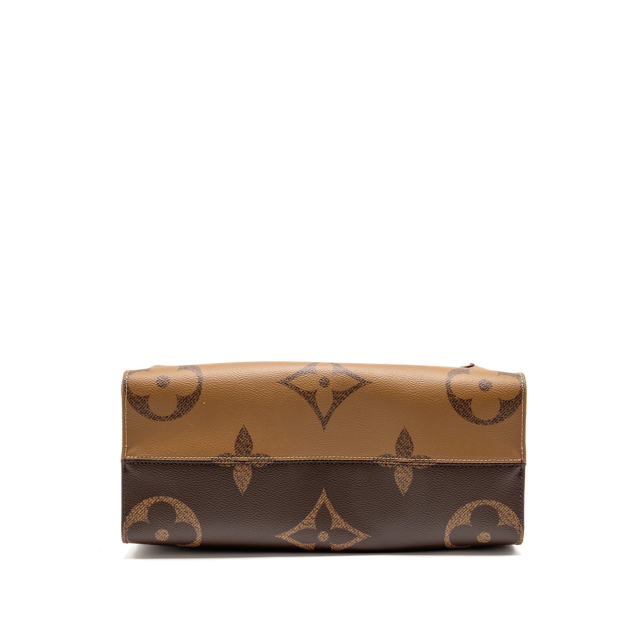 LOUIS VUITTON ONTHEGO MM MONOGRAM REVERSE CANVAS GHW