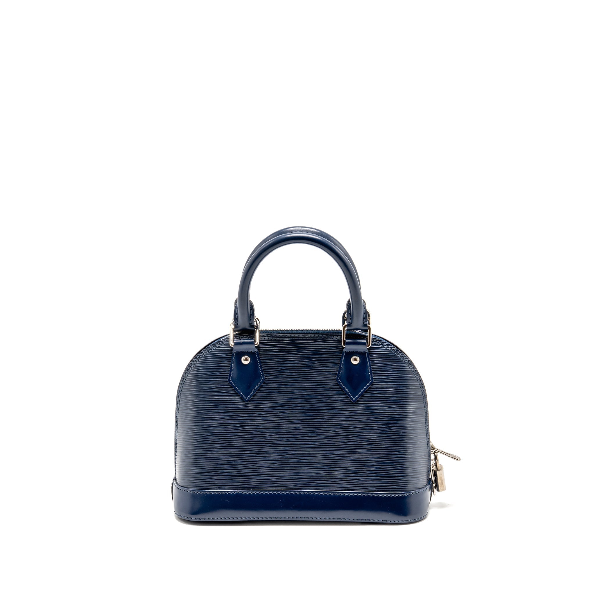 LOUIS VUITTON ALMA BB EPI INDIGO SHW