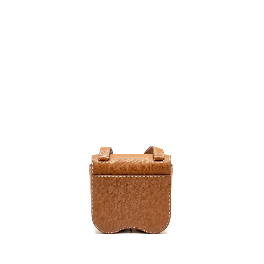 HERMES MINI DELLA CAVALLERIA EPSOM GOLD GHW