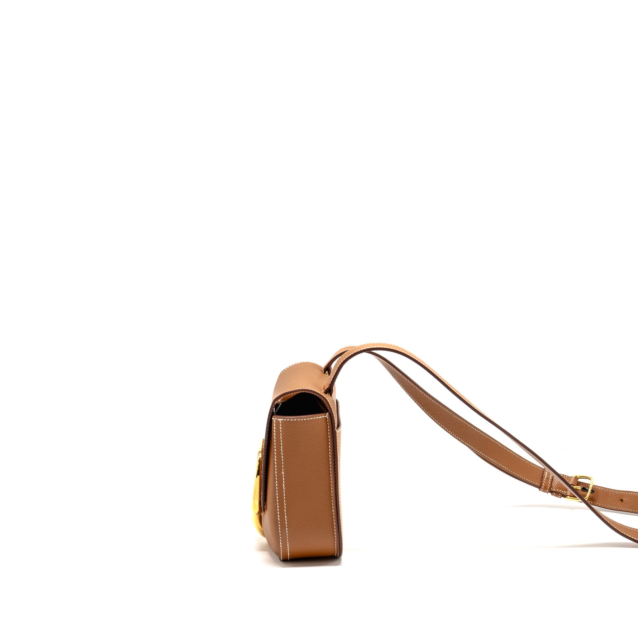 HERMES MINI DELLA CAVALLERIA EPSOM GOLD GHW