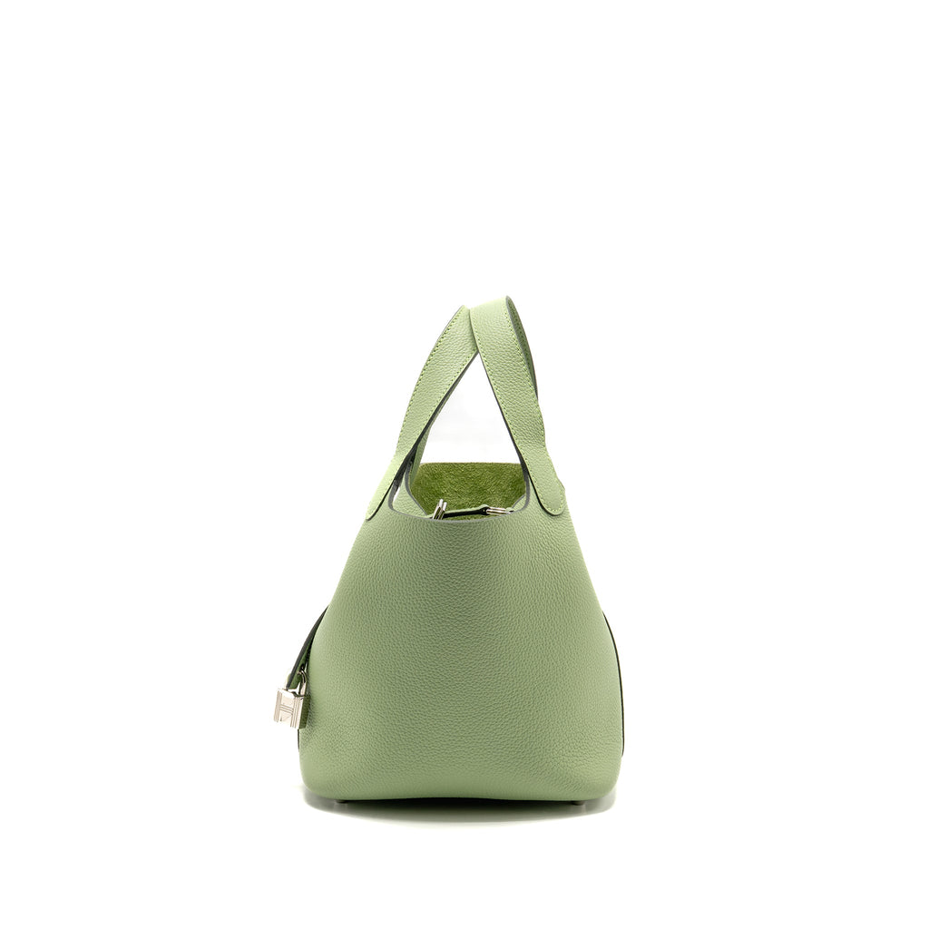 HERMES PICOTIN 18 MAURICE VERT CRIQUET SHW