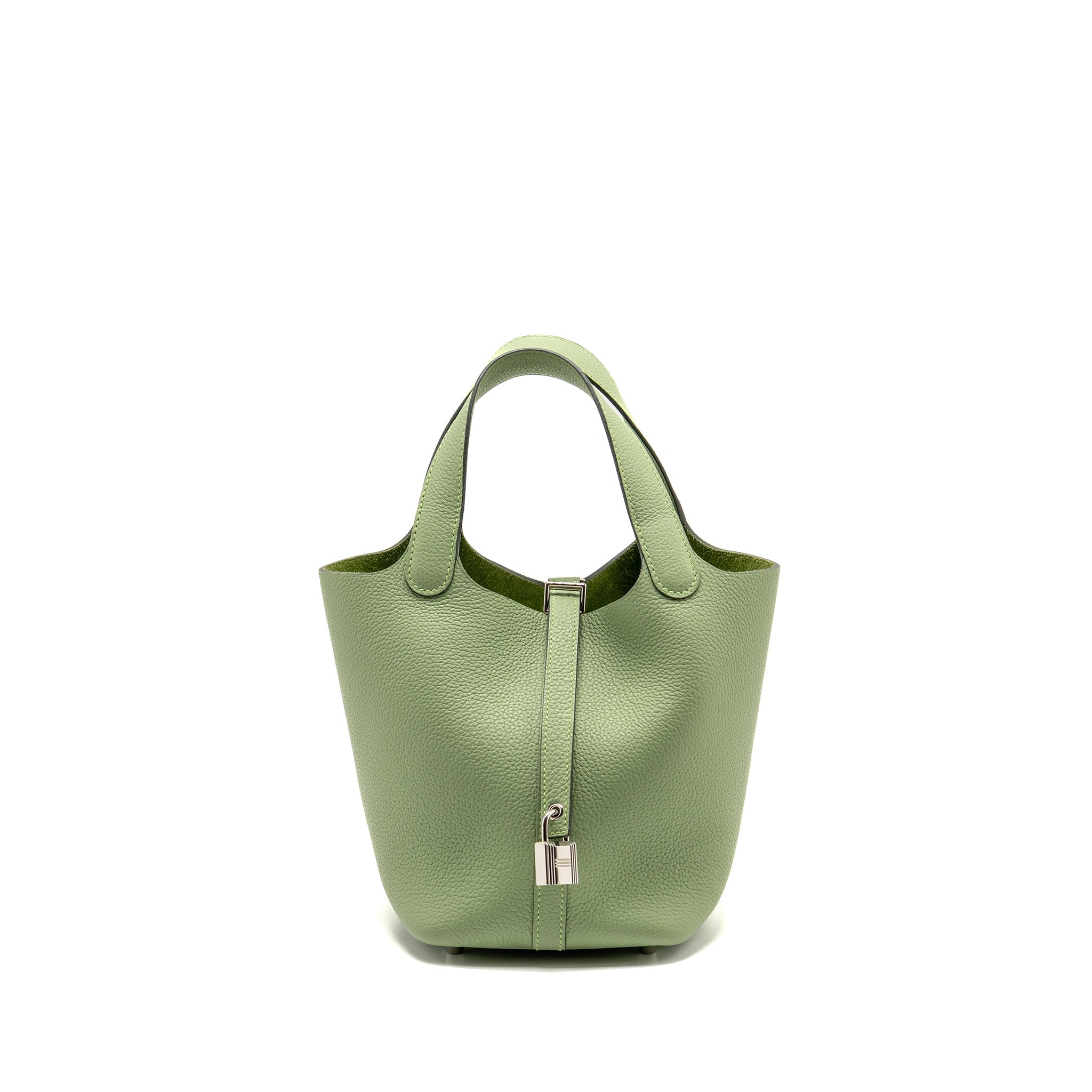 HERMES PICOTIN 18 MAURICE VERT CRIQUET SHW