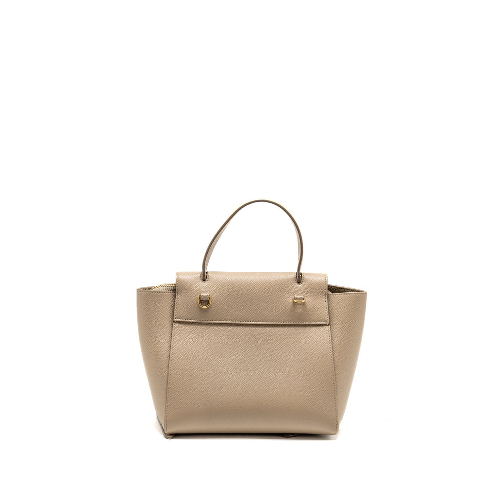 CELINE NANO BELT BAG CALFSKIN LIGHT BEIGE GHW