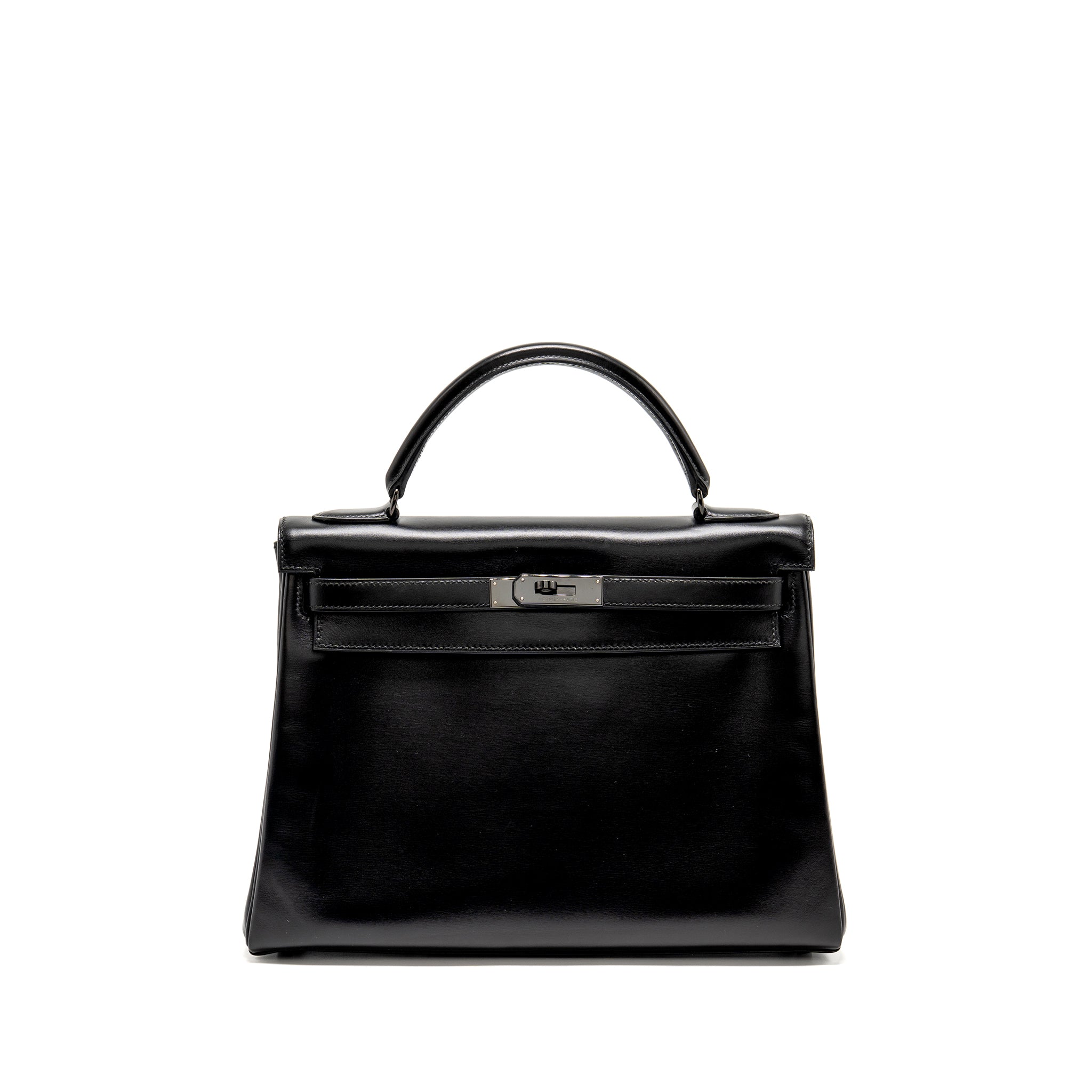 HERMES KELLY 32 BOX SO BLACK
