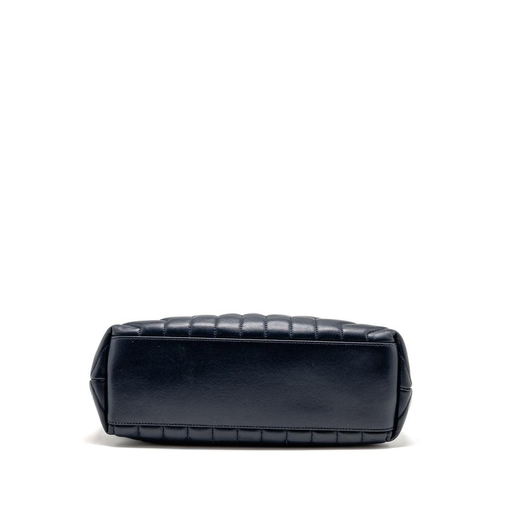 SAINT LAURENT/YSL MEDIUM LOU LOU BAG CALFSKIN DARK BLUE SHW