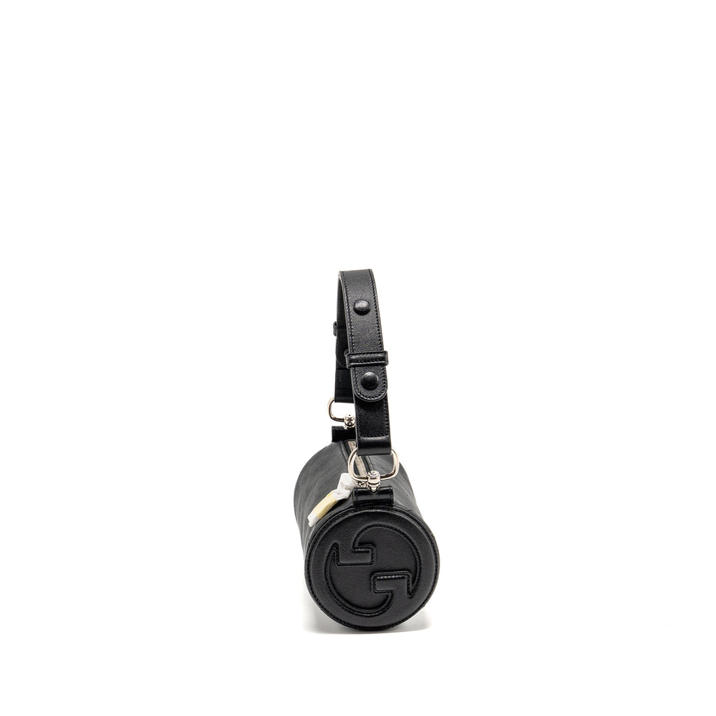 GUCCI BLONDIE MINI SHOULDER BAG LEATHER BLACK SHW