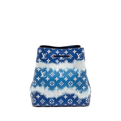 LOUIS VUITTON NEONOE LV ESCALE MM PASTEL GIANT MONOGRAM CANVAS BLUE/WHITE SHW