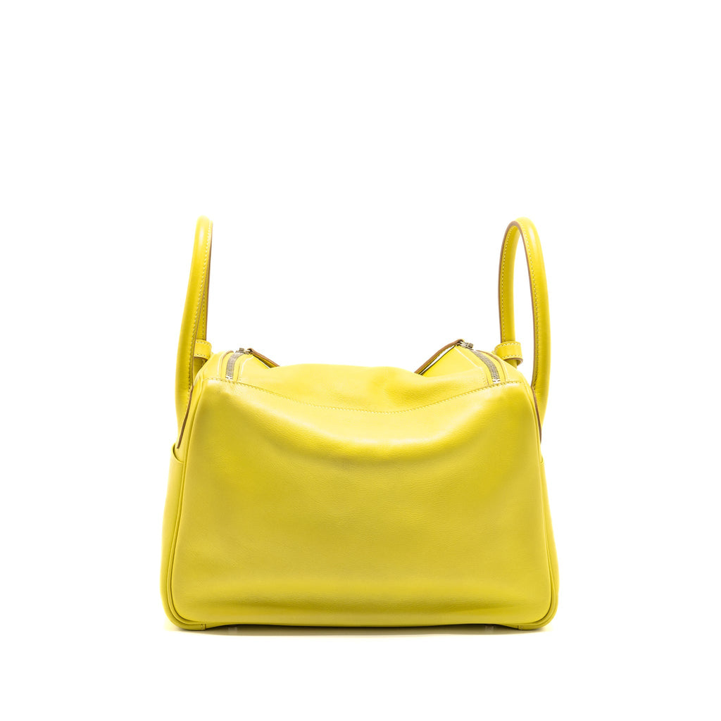 HERMES LINDY 30 SWIFT LIME SHW SQUARE O