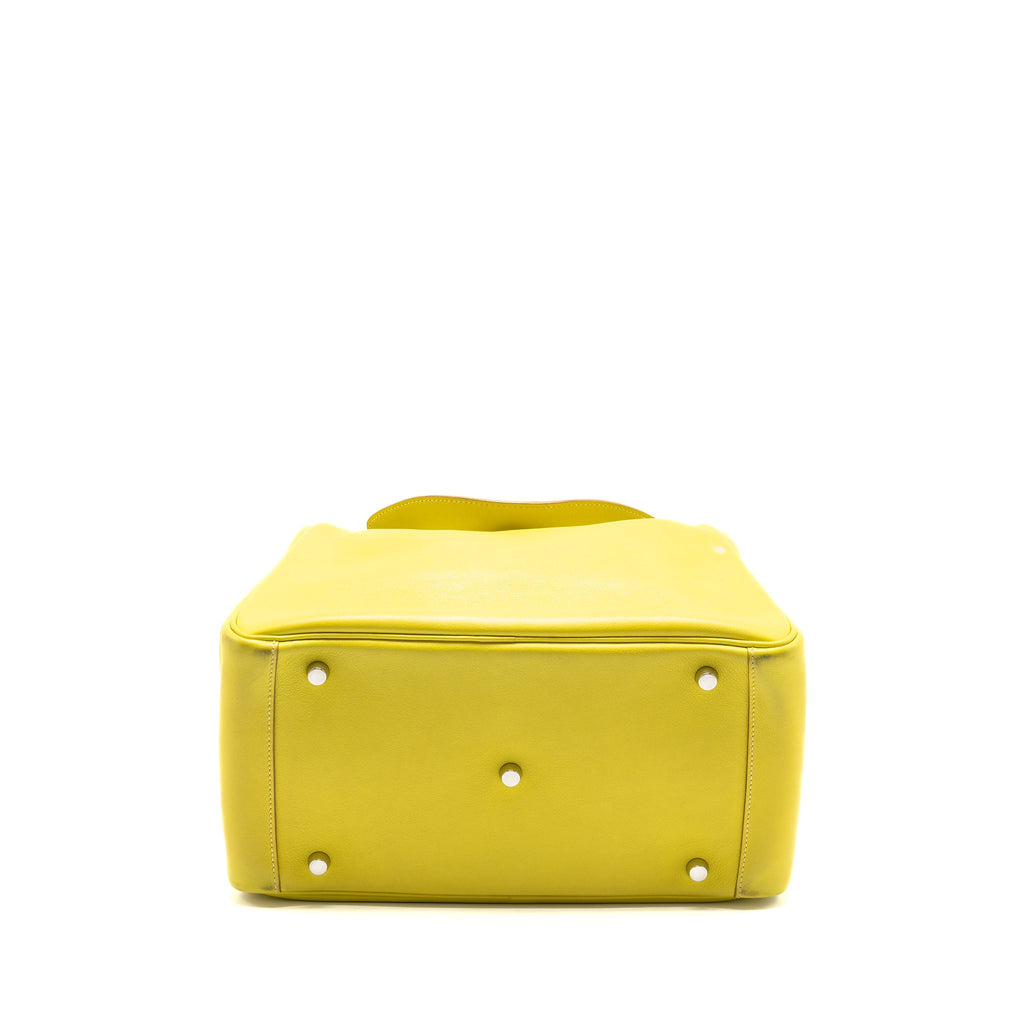 HERMES LINDY 30 SWIFT LIME SHW SQUARE O
