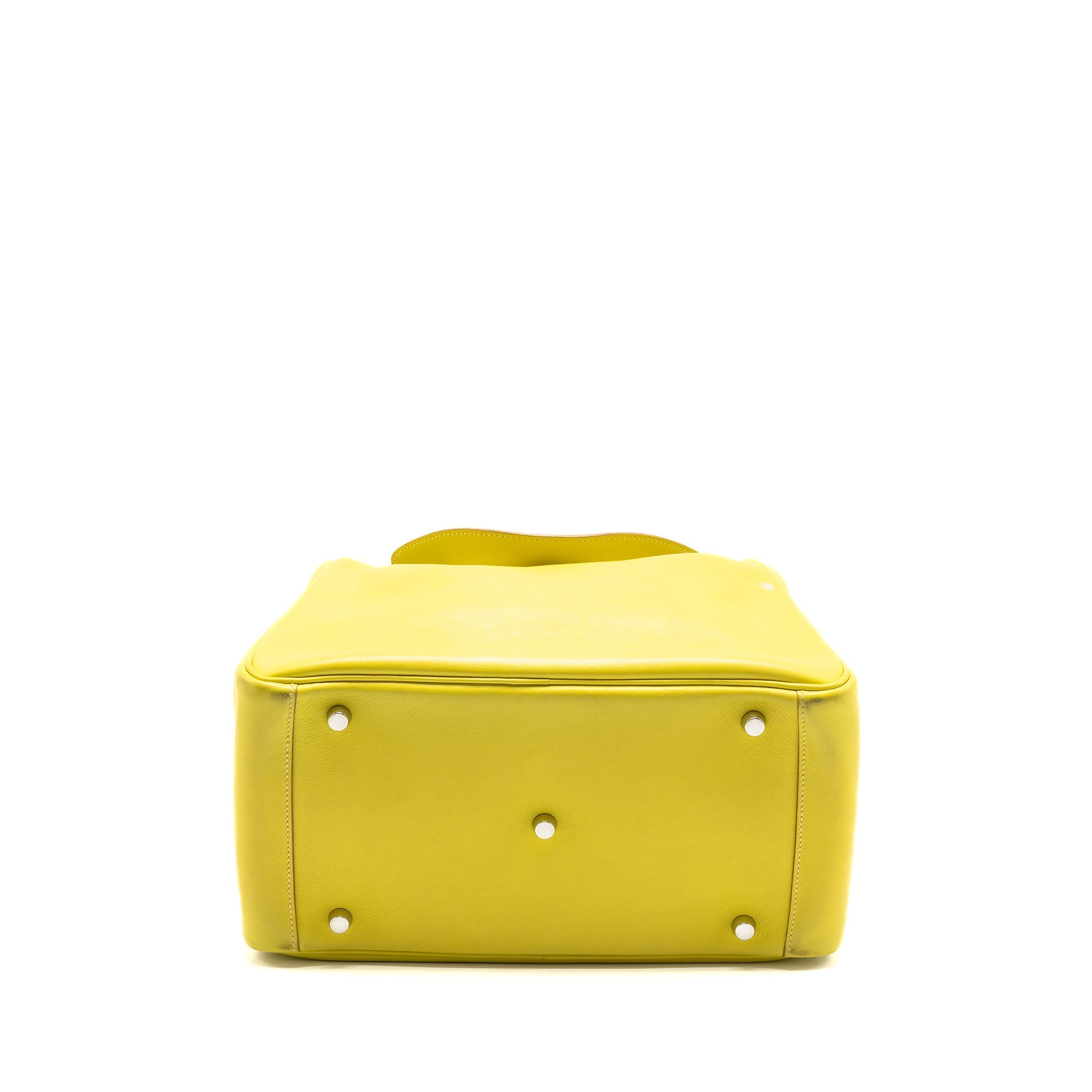 HERMES LINDY 30 SWIFT LIME SHW SQUARE O