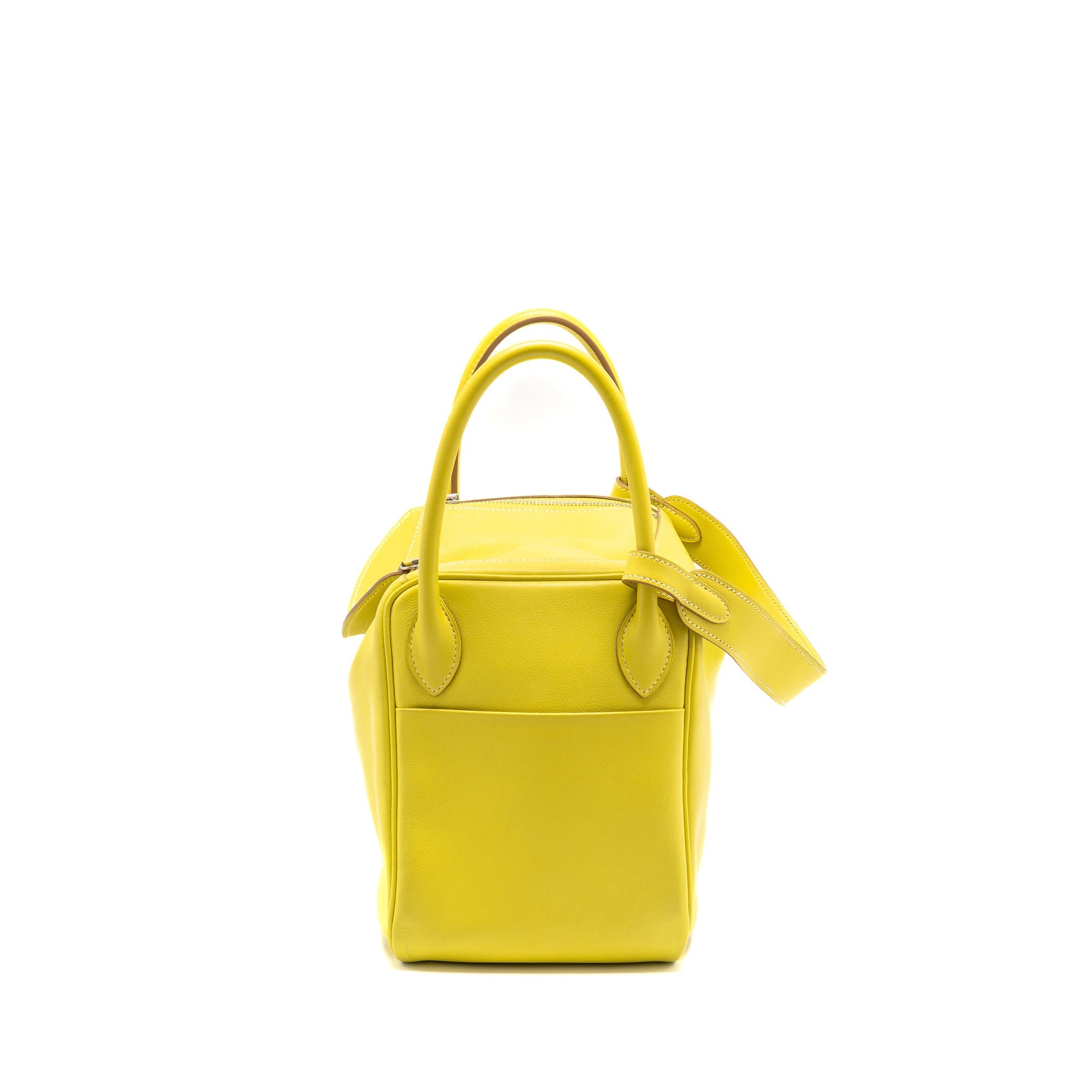 HERMES LINDY 30 SWIFT LIME SHW SQUARE O