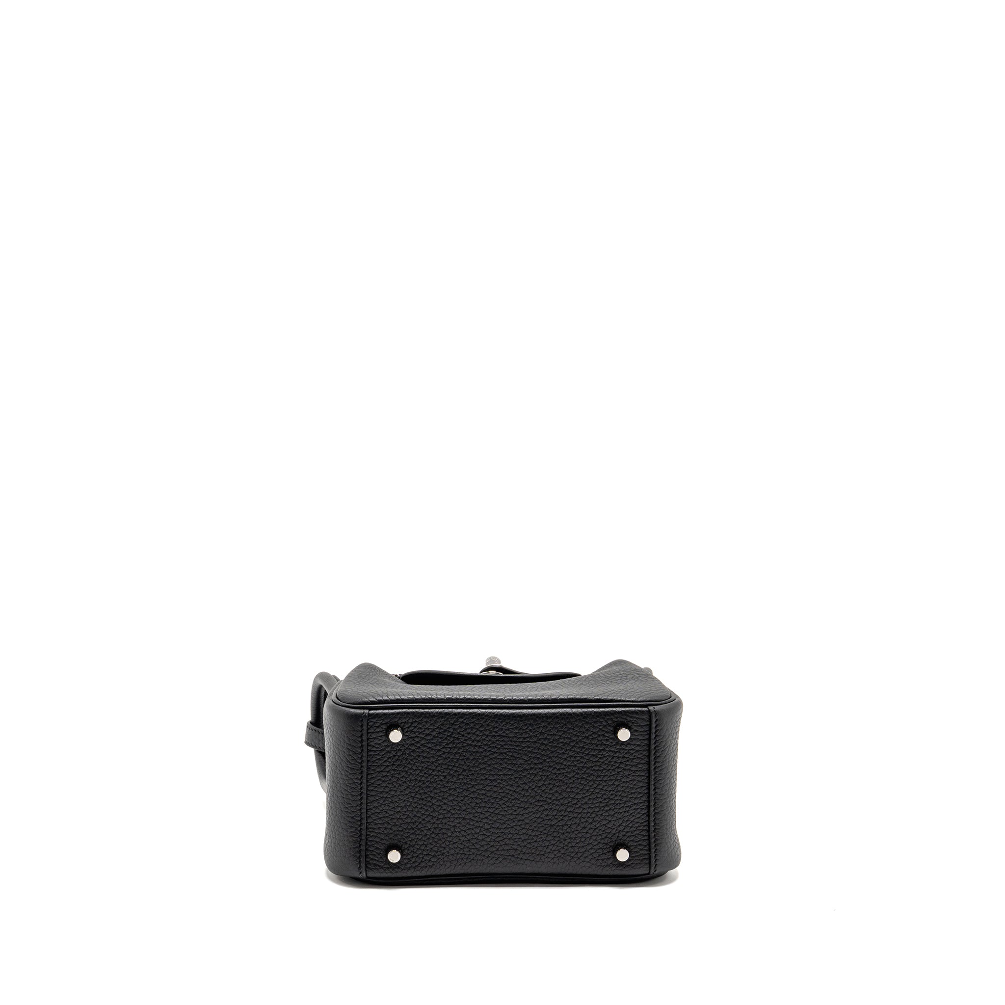 HERMES MINI LINDY II CLEMENCE BLACK SHW